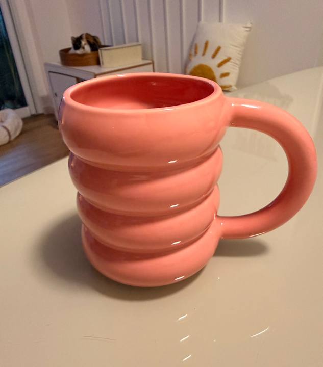 Foto de Caneca de cerâmica ondas