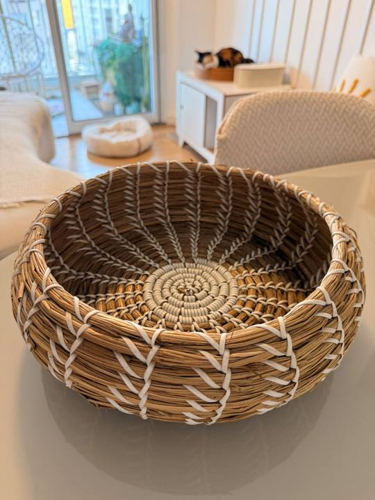 Foto de Cesto de rattan grande
