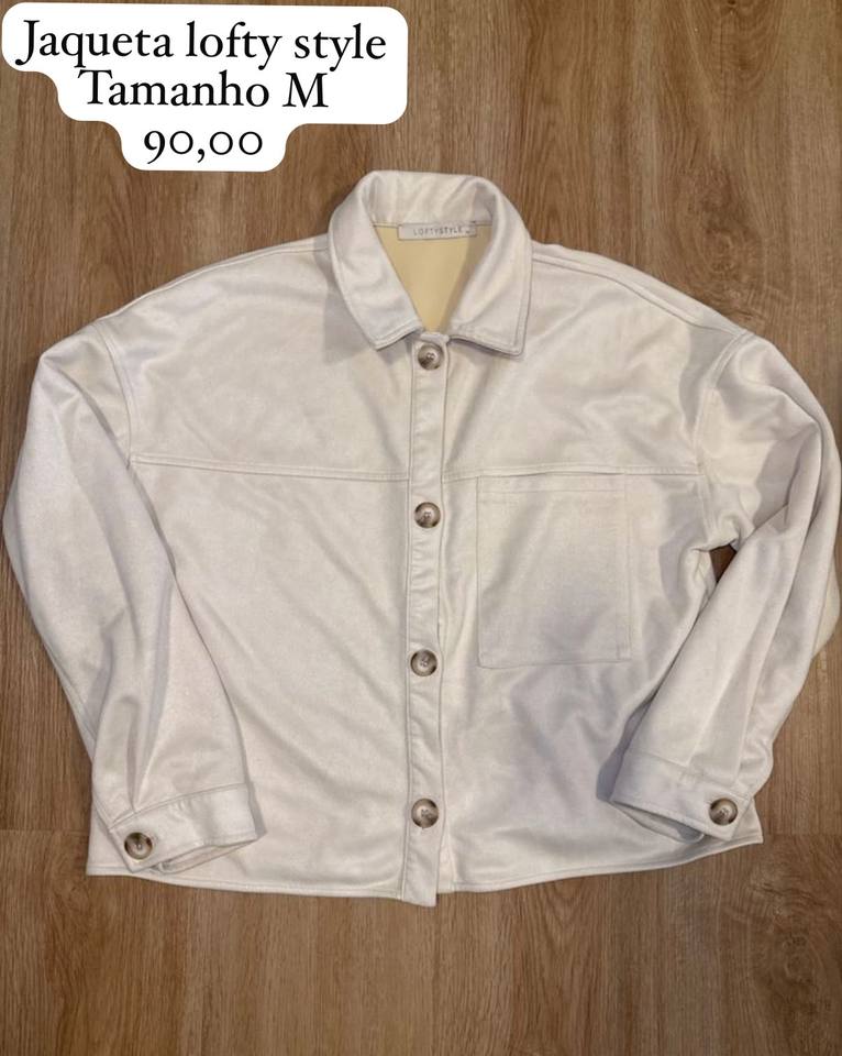 Foto de Jaqueta Lofty Style off-white, tamanho M