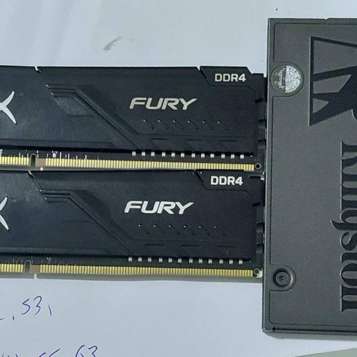 Foto de Memórias DDR4 8GB e SSD 480GB