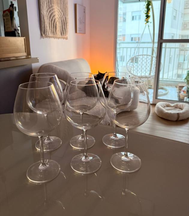 Foto de Kit de 6 taças de vinho Camicado